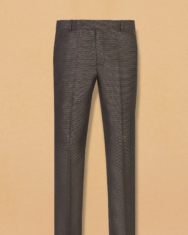 Carob Brown Formal Pant