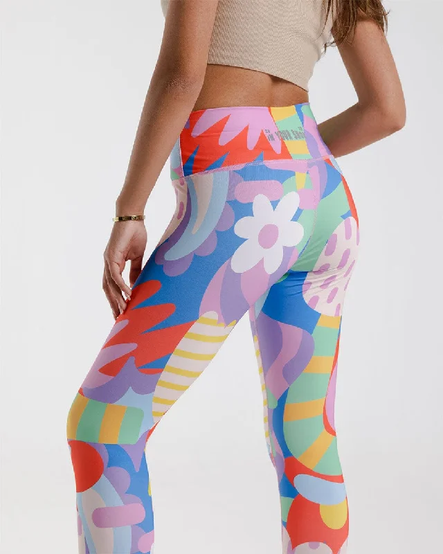 Women's Tight Trousers with Mesh Panels in Black for a Sexy and Modern AppearanceFlowery Leggings Women's Tight Trousers with Mesh Panels in Black for a Sexy and Modern AppearanceFlowery Leggings