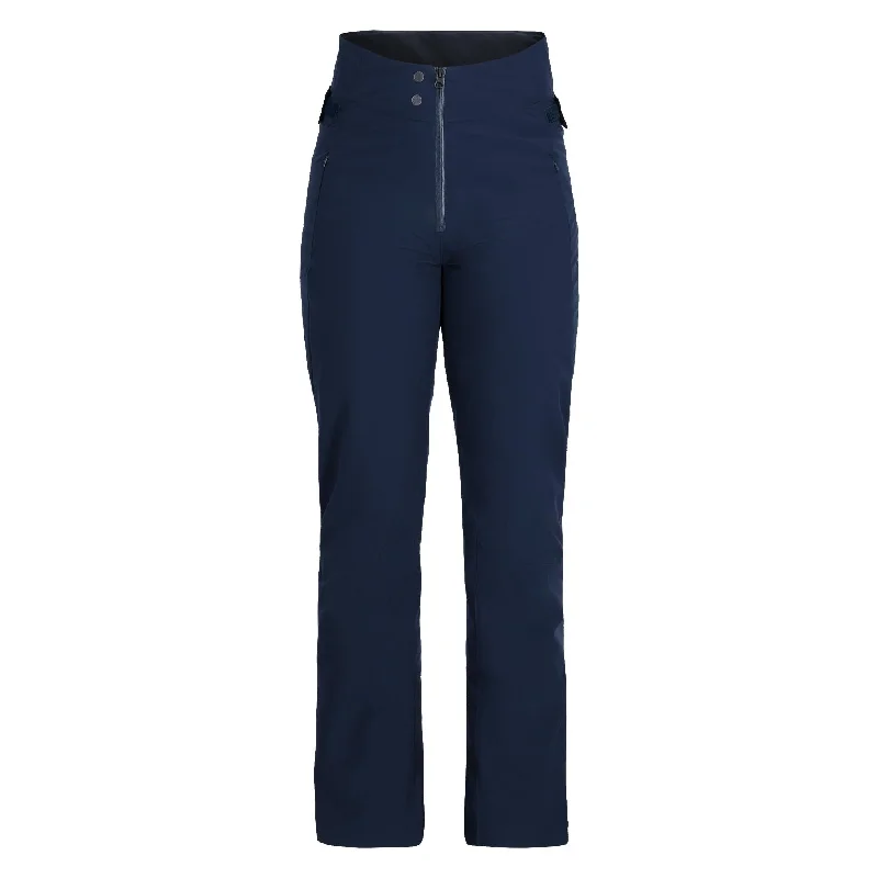 Bell - Bottom Style Women's Denim Pants with Embroidered DetailsWomens Fuse - True Navy Bell - Bottom Style Women's Denim Pants with Embroidered DetailsWomens Fuse - True Navy