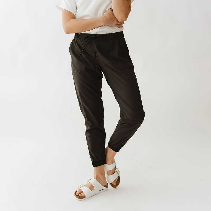 Tapered Leg Women's Wool Blend Trousers for WinterJetsetters