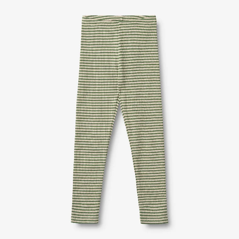 Women's Faux Leather Tight Trousers with Studded Details in Brown for an Edgy StyleStriped Leggings Jules - elm green stripe Women's Faux Leather Tight Trousers with Studded Details in Brown for an Edgy StyleStriped Leggings Jules - elm green stripe