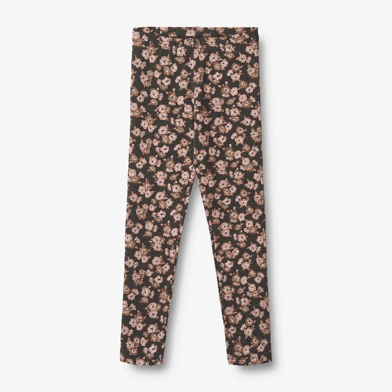 Women's Tight Trousers with Drawstring Waist in Khaki for a Relaxed and Adjustable FitPrinted Leggings Jules - raven anemones Women's Tight Trousers with Drawstring Waist in Khaki for a Relaxed and Adjustable FitPrinted Leggings Jules - raven anemones