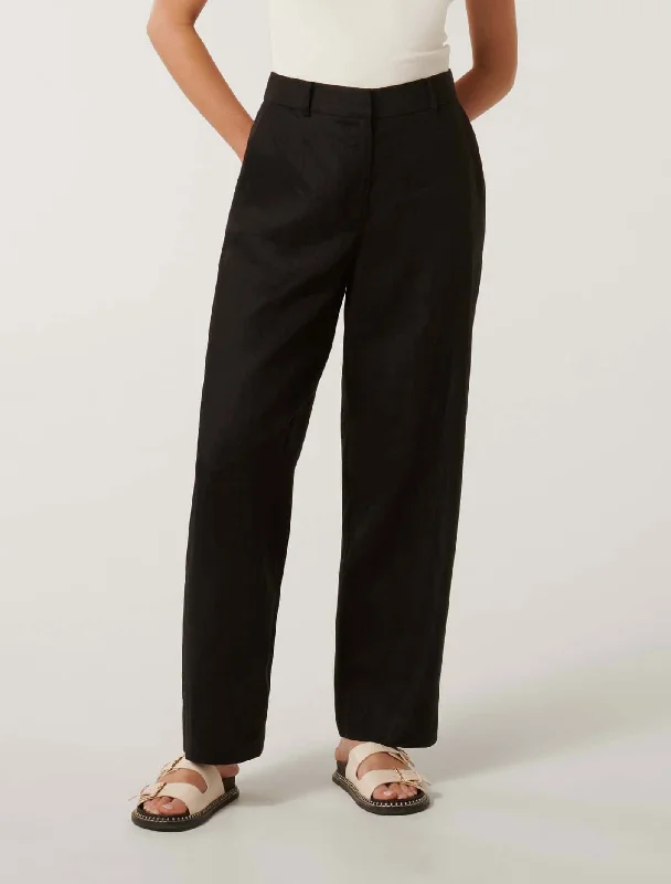 Capri Length Women's Printed Yoga Pants for Workout SessionsLoretta Linen Pants