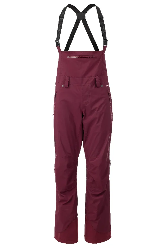 Straight - Leg Women's Vegan Leather Pants for a Chic LookSiren Bib