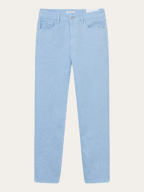 STELLA tapered Twill Pants - Airy Blue