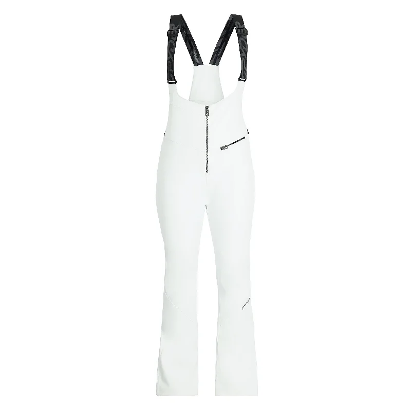 Plus Size Women's Patchwork - Design Jeans for a Unique AppearanceWomens Strutt Bib - White Plus Size Women's Patchwork - Design Jeans for a Unique AppearanceWomens Strutt Bib - White
