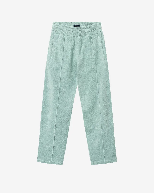 Ankle - Length Women's Printed Joggers for TravelingTerry Cropped Pant Grey-Green