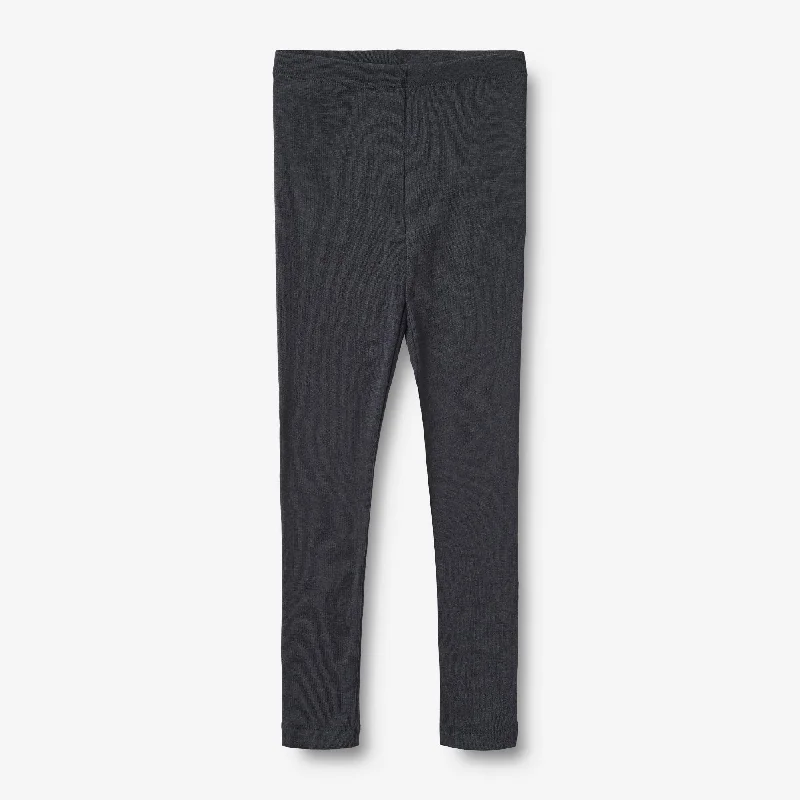 Wool Leggings Agi - navy