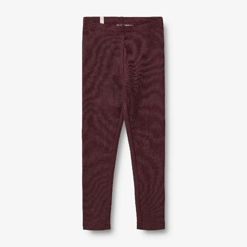 Plus Size Women's Sheer Tight Trousers in Nude for a Subtle and Stylish StatementWool Leggings - aubergine Plus Size Women's Sheer Tight Trousers in Nude for a Subtle and Stylish StatementWool Leggings - aubergine