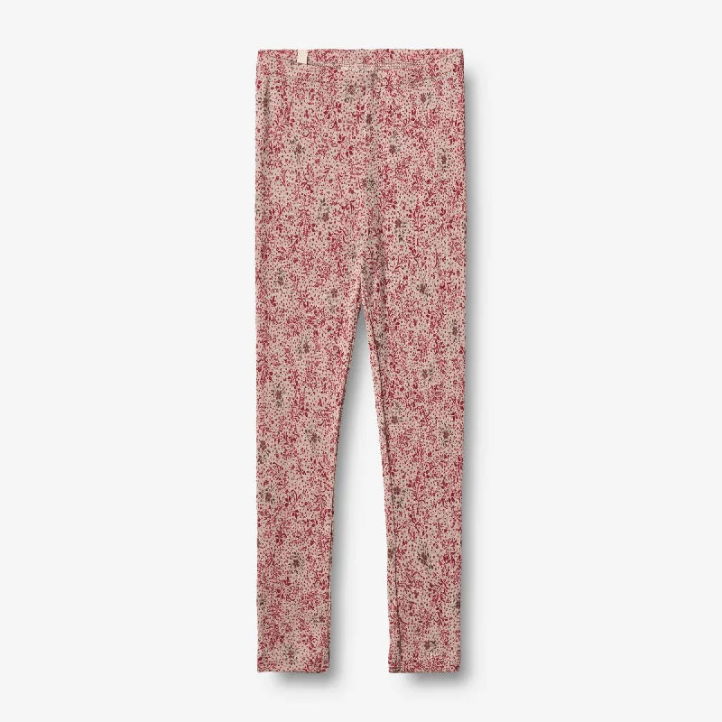 Women's Faux Leather Tight Trousers with Studded Details in Brown for an Edgy StyleWool Leggings - cherry flowers Women's Faux Leather Tight Trousers with Studded Details in Brown for an Edgy StyleWool Leggings - cherry flowers