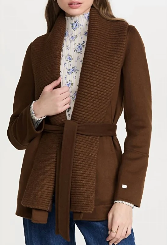 Oversized Women's Checkered Blazers in Black and White for a Trendy StyleGabby Fitted Wool Coat In Chestnut Oversized Women's Checkered Blazers in Black and White for a Trendy StyleGabby Fitted Wool Coat In Chestnut