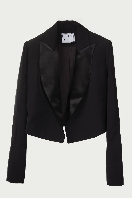Plus Size Women's Ruffled Blazers in Pink for a Girly and Fashionable LookLycus Jacket In Black Plus Size Women's Ruffled Blazers in Pink for a Girly and Fashionable LookLycus Jacket In Black