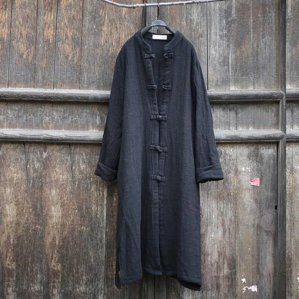 Women's knee - length wool blend coats with a fur collar for added warmth2020 Autumn Cotton Linen Vintage Women Trench Coats Long Section Trench Coats Women's knee - length wool blend coats with a fur collar for added warmth2020 Autumn Cotton Linen Vintage Women Trench Coats Long Section Trench Coats