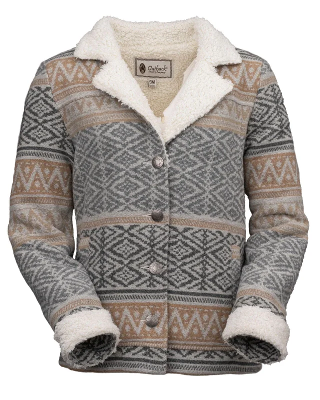 Women's pea coats with brass buttons for a nautical - inspired styleWomen’s Gemma Berber Lined Jacket Women's pea coats with brass buttons for a nautical - inspired styleWomen’s Gemma Berber Lined Jacket