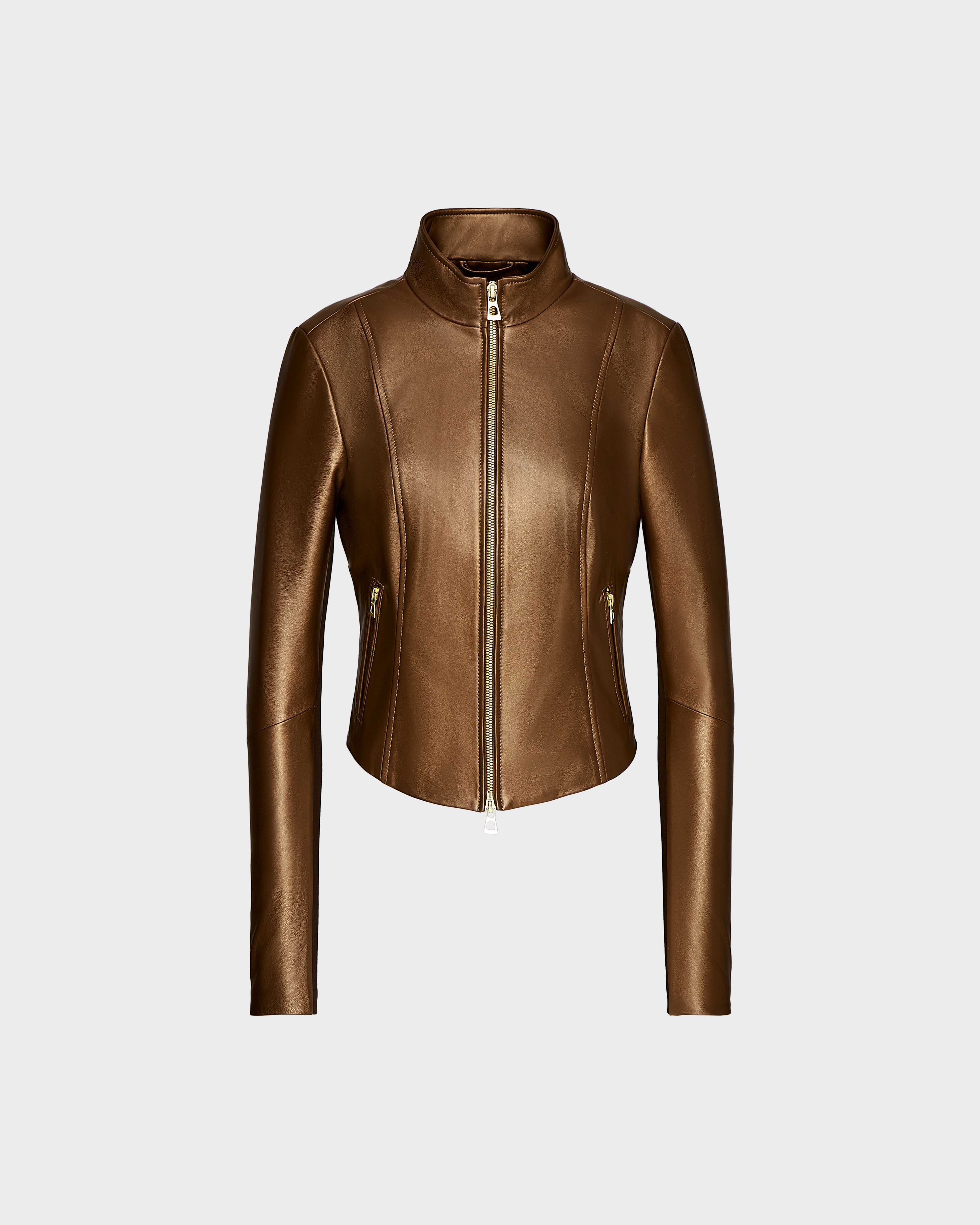 Oversized women's wool coats in a monochromatic look for a trendy outfitABIGAIL - 8124560 Antique Bronze