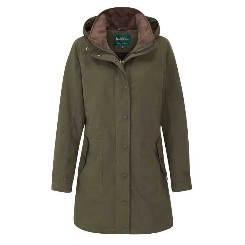 Plus size women's wool blend coats for a warm and stylish winterAlan Paine Milwood Waterproof Ladies Jacket - Olive Plus size women's wool blend coats for a warm and stylish winterAlan Paine Milwood Waterproof Ladies Jacket - Olive