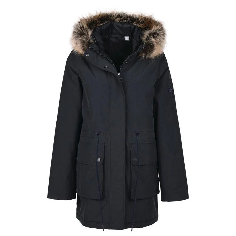 Petite women's wool blend coats with a tailored fit for a flattering silhouetteBarbour Ellison Ladies Waterproof Jacket - Dark Navy