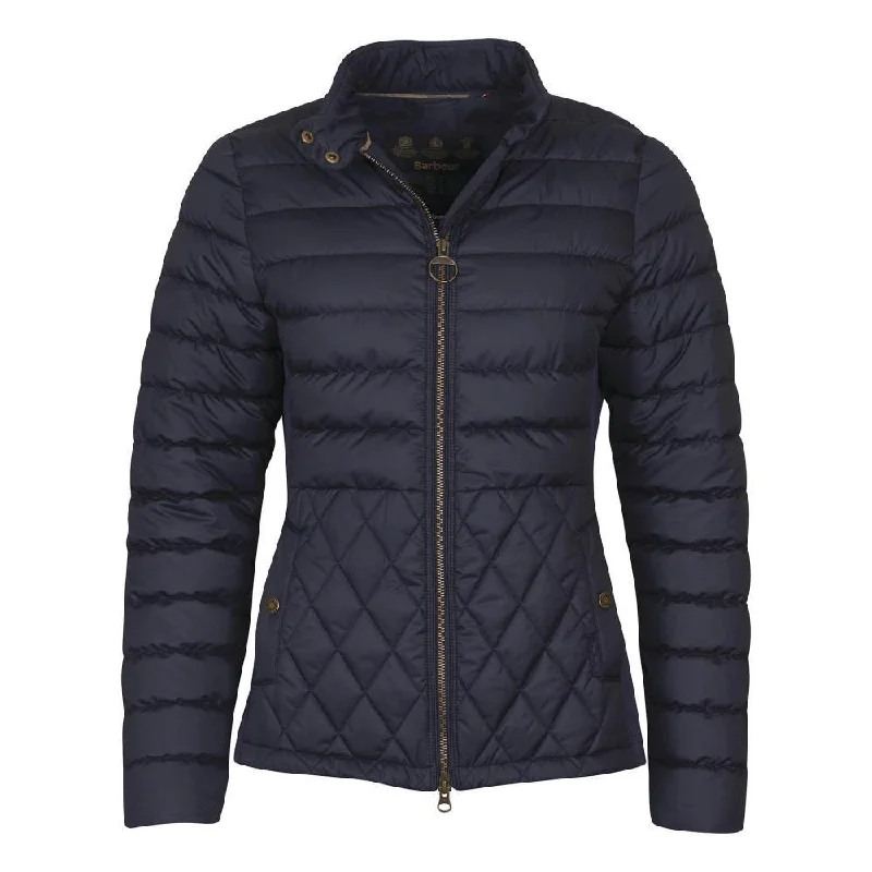 Checkered women's wool coats in a classic pattern for a timeless styleBarbour Esme Ladies Quilted Jacket - Dark Navy