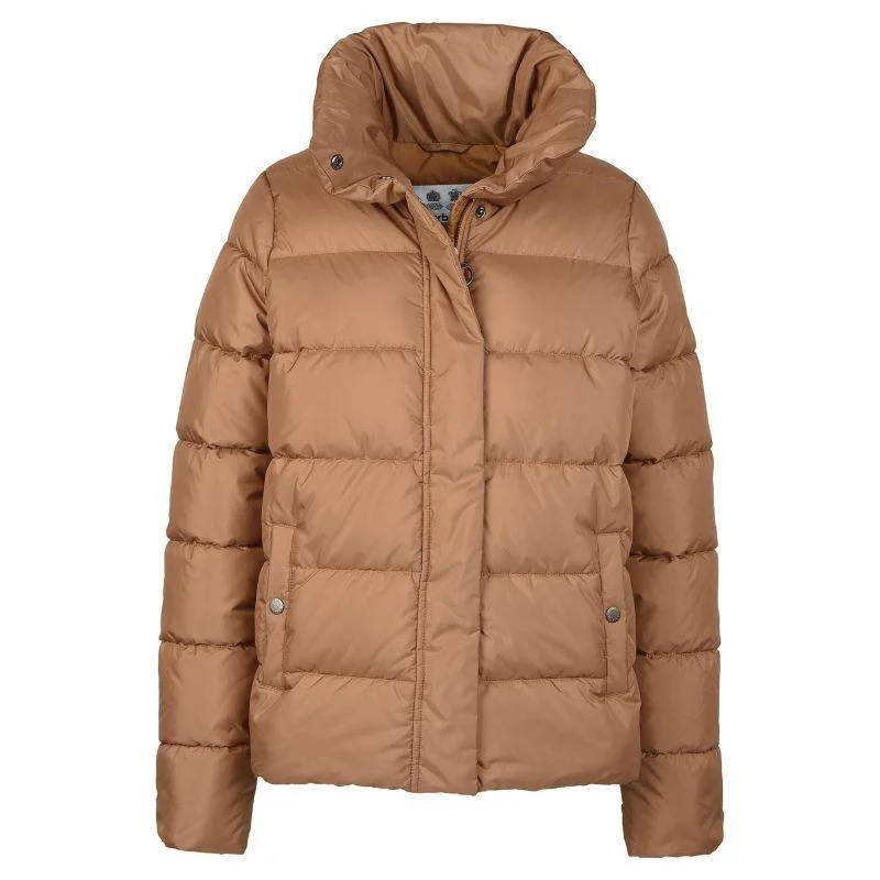 Quilted down women's coats with removable hoods for outdoor activitiesBarbour Fairbarn Ladies Quilted Jacket - Marram Grass Quilted down women's coats with removable hoods for outdoor activitiesBarbour Fairbarn Ladies Quilted Jacket - Marram Grass