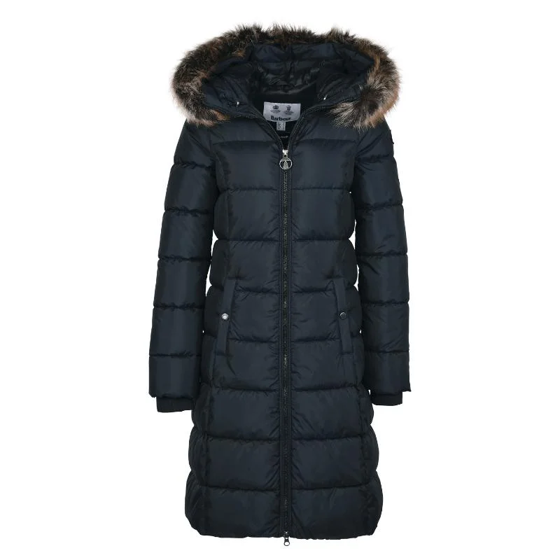 Shearling - lined women's leather coats for ultimate warmth and luxuryBarbour Rosoman Ladies Quilted Jacket - Black Shearling - lined women's leather coats for ultimate warmth and luxuryBarbour Rosoman Ladies Quilted Jacket - Black