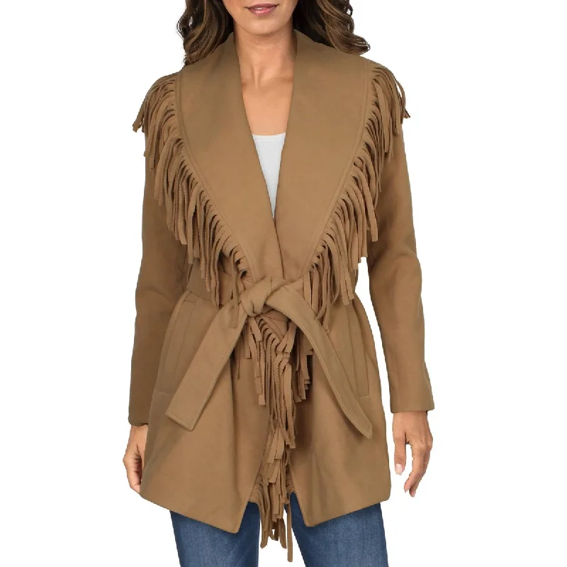 Women's pea coats with brass buttons for a nautical - inspired styleBB Dakota Womens Lightweight Cold Weather Wrap Coat Women's pea coats with brass buttons for a nautical - inspired styleBB Dakota Womens Lightweight Cold Weather Wrap Coat