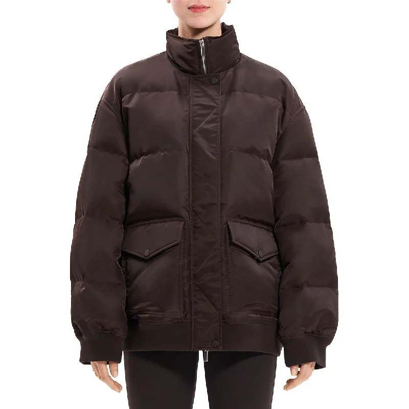 Women's long - sleeve wool coats in a houndstooth pattern for a classic charmWomens Collared Outdoor Puffer Jacket Women's long - sleeve wool coats in a houndstooth pattern for a classic charmWomens Collared Outdoor Puffer Jacket