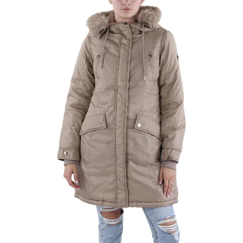 Petite women's wool blend coats with a tailored fit for a flattering silhouetteWomens Insulated Hooded Parka Coat Petite women's wool blend coats with a tailored fit for a flattering silhouetteWomens Insulated Hooded Parka Coat
