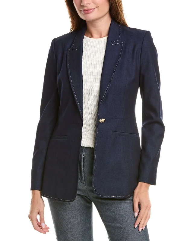Quilted down women's coats with removable hoods for outdoor activitiesElie Tahari Denim Jacket Quilted down women's coats with removable hoods for outdoor activitiesElie Tahari Denim Jacket