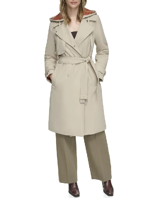 Women's cropped leather coats with silver studs for an edgy lookAndrew Marc Evesham Coat