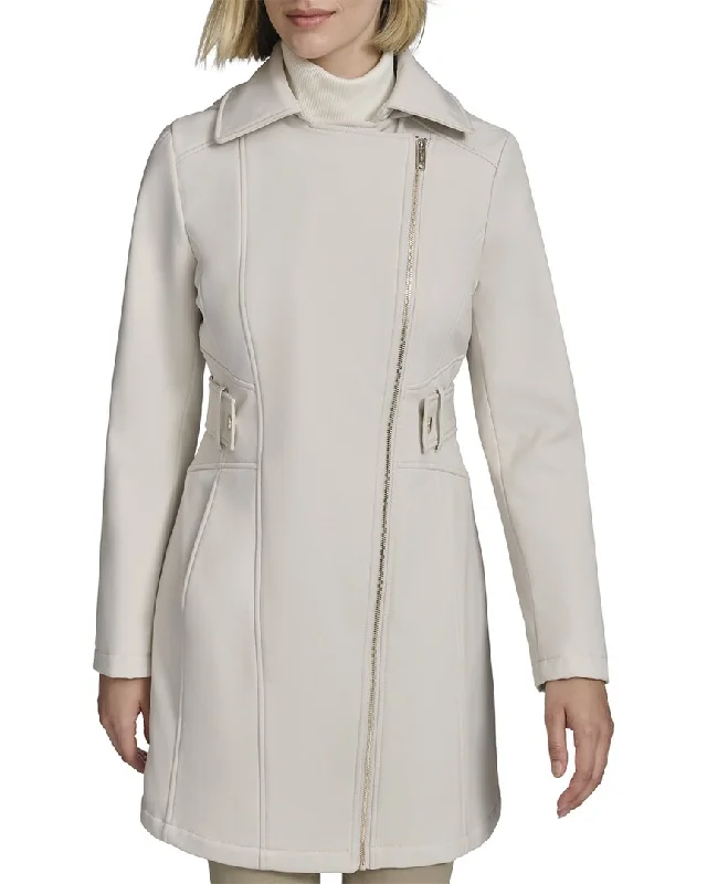 Women's faux fur coats in bright colors for a bold fashion statementAndrew Marc Saylor Coat
