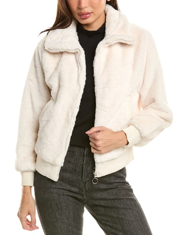 Embroidered women's cotton coats in a bohemian pattern for a unique designUrban Republic Bomber Jacket