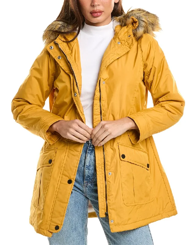Women's waterproof parka coats with multiple pockets for practicalityUrban Republic Heavyweight Micro-Tech Anorak