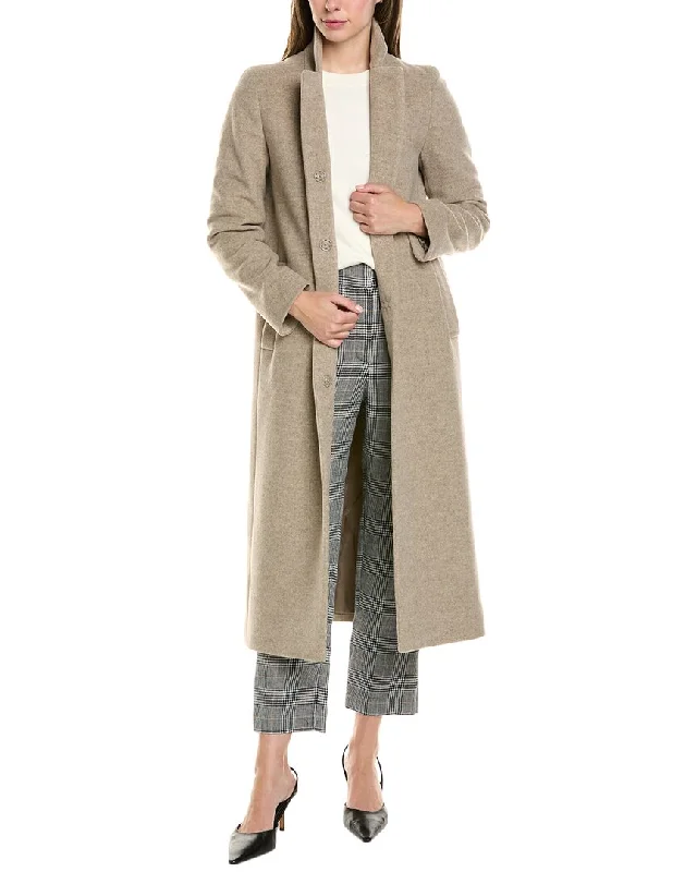 Women's waterproof parka coats with multiple pockets for practicalityCinzia Rocca Icons Wool & Cashmere-Blend Coat Women's waterproof parka coats with multiple pockets for practicalityCinzia Rocca Icons Wool & Cashmere-Blend Coat
