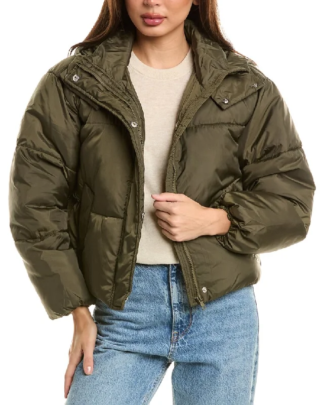 Women's faux fur coats in bright colors for a bold fashion statementUrban Republic Short Puffer Jacket Women's faux fur coats in bright colors for a bold fashion statementUrban Republic Short Puffer Jacket