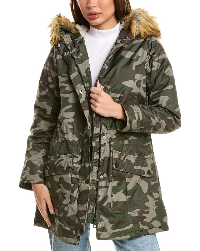 Women's reversible down coats with two - tone designs for versatile stylingUrban Republic Heavyweight Micro-Tech Anorak Women's reversible down coats with two - tone designs for versatile stylingUrban Republic Heavyweight Micro-Tech Anorak