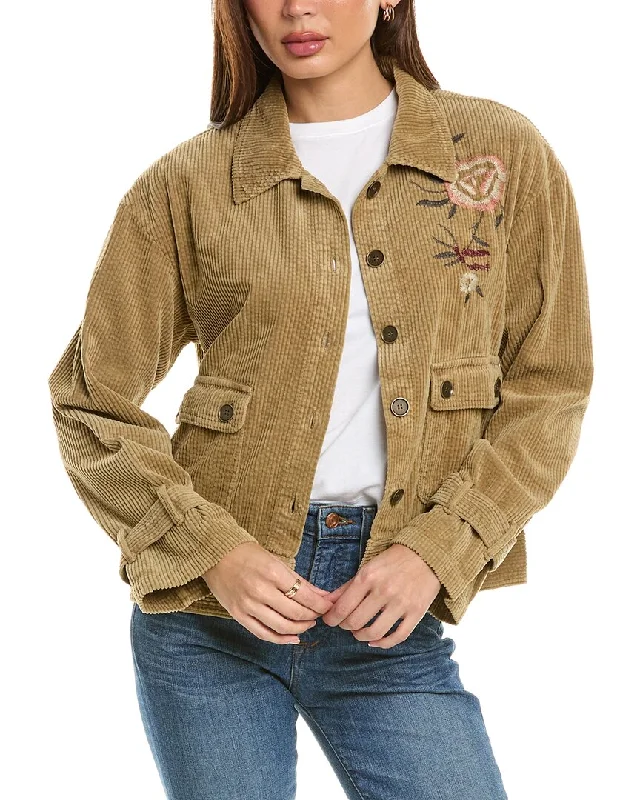 Oversized women's wool coats in a monochromatic look for a trendy outfitXcvi Elki Relaxed Jacket