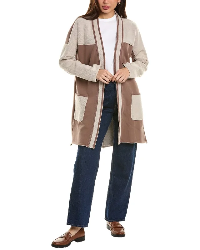 Water - resistant women's trench coats with adjustable cuffs for rainy daysXcvi Edith Long Coat
