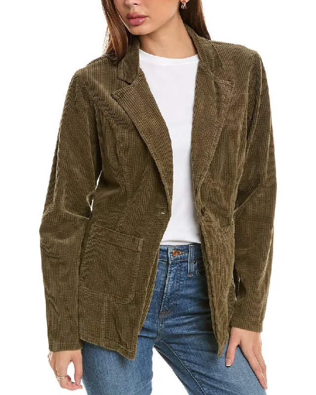 Water - resistant women's trench coats with adjustable cuffs for rainy daysXcvi Westbrook Blazer