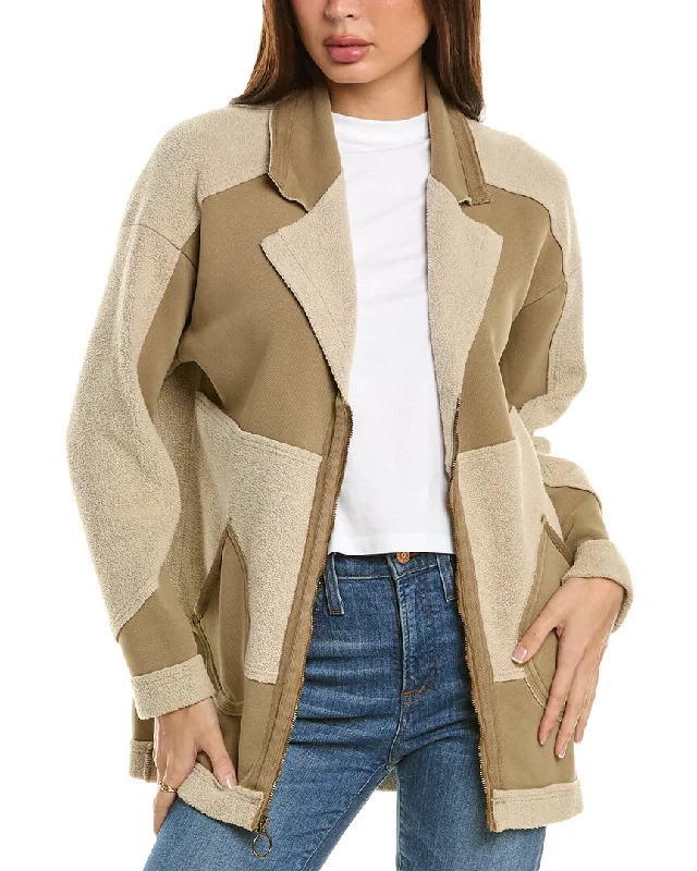 Women's longline double - breasted camel coats for a sophisticated lookXcvi Arlo Jacket