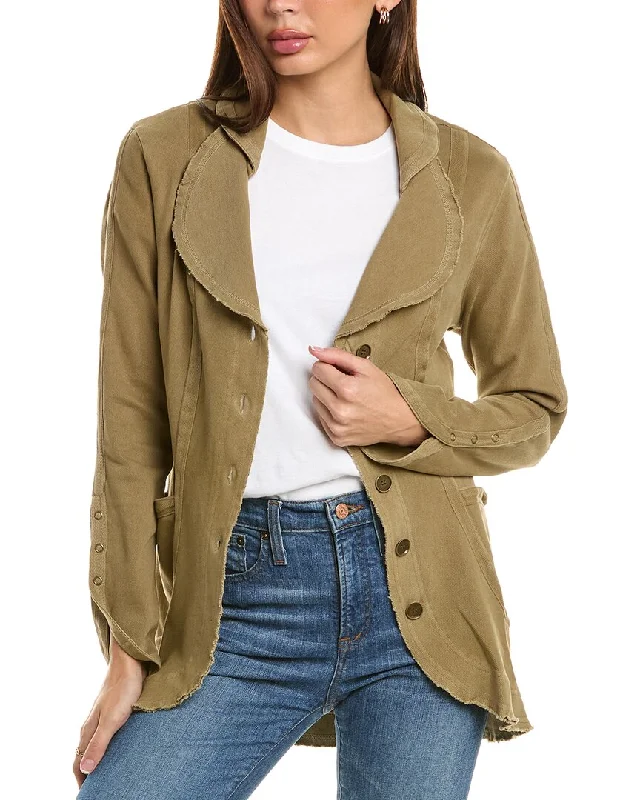 Women's faux fur coats in bright colors for a bold fashion statementXcvi Stayton Blazer