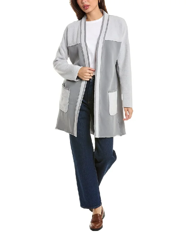 Shearling - lined women's leather coats for ultimate warmth and luxuryXcvi Edith Long Coat