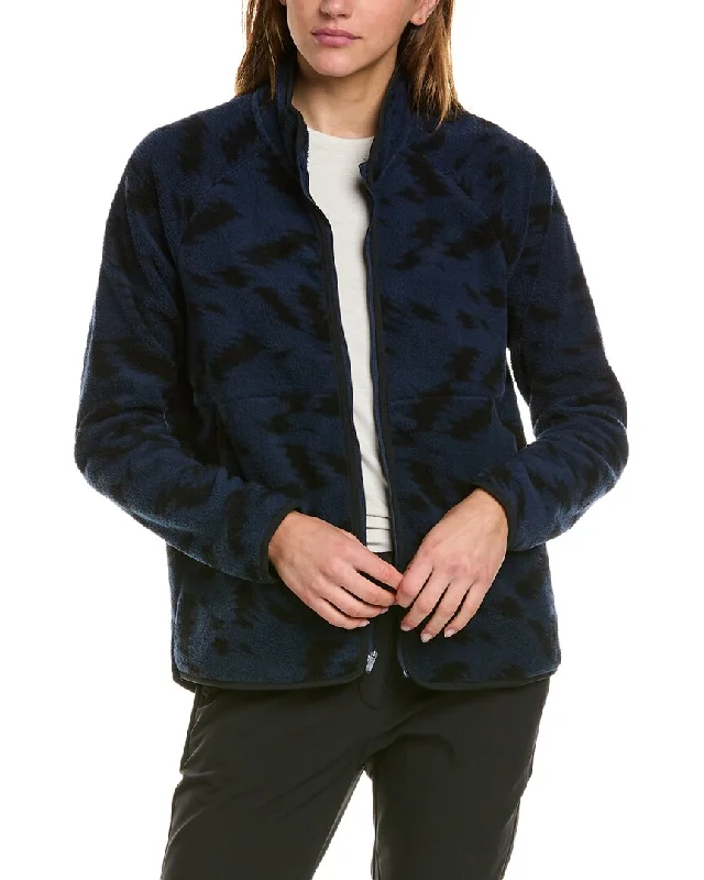 Shearling - lined women's leather coats for ultimate warmth and luxuryAdidas Printed Fleece Jacket