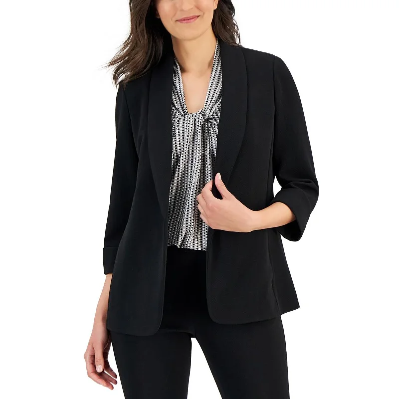Water - resistant women's trench coats with adjustable cuffs for rainy daysWomens Crosshatch Proffesional Open Front Water - resistant women's trench coats with adjustable cuffs for rainy daysWomens Crosshatch Proffesional Open Front