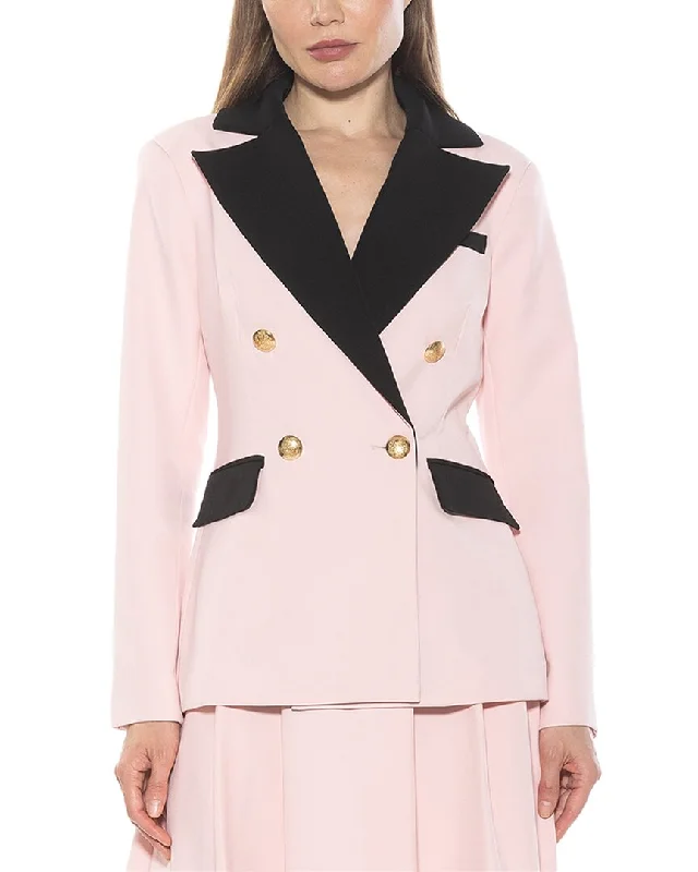 Plus size women's wool blend coats for a warm and stylish winterAlexia Admor Farrah Blazer
