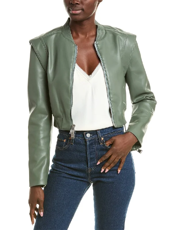 Belted women's cashmere coats in soft pastels for a luxurious feelSimkhai Doreen Boxy Bomber Jacket Belted women's cashmere coats in soft pastels for a luxurious feelSimkhai Doreen Boxy Bomber Jacket