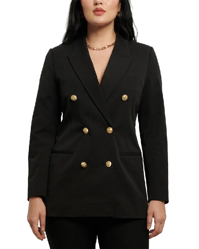 Hooded women's puffer coats in neon colors for high - visibility sportsDerek Lam 10 Crosby Walter Double-Breasted Jacket Hooded women's puffer coats in neon colors for high - visibility sportsDerek Lam 10 Crosby Walter Double-Breasted Jacket