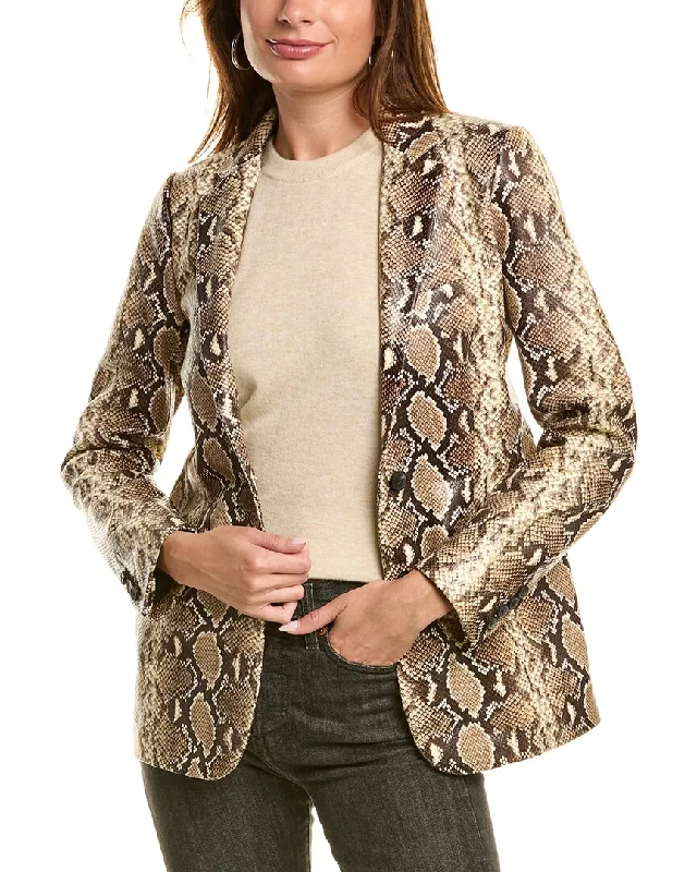Women's faux fur coats in bright colors for a bold fashion statementThe Kooples Embossed Leather Jacket Women's faux fur coats in bright colors for a bold fashion statementThe Kooples Embossed Leather Jacket