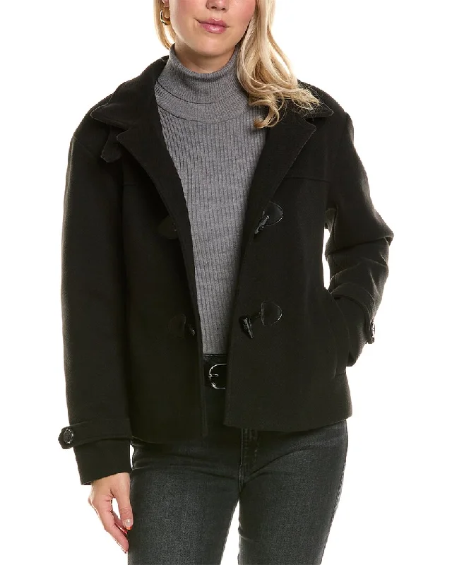 Women's reversible down coats with two - tone designs for versatile stylingNvlt Duffel Jacket Women's reversible down coats with two - tone designs for versatile stylingNvlt Duffel Jacket
