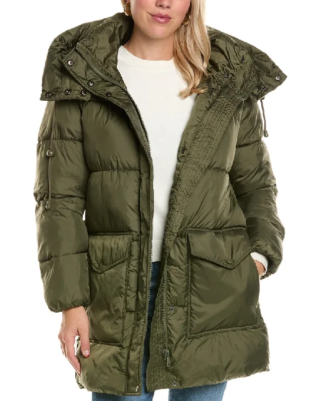 Shearling - lined women's leather coats for ultimate warmth and luxuryNvlt Wonder Puffer Coat Shearling - lined women's leather coats for ultimate warmth and luxuryNvlt Wonder Puffer Coat