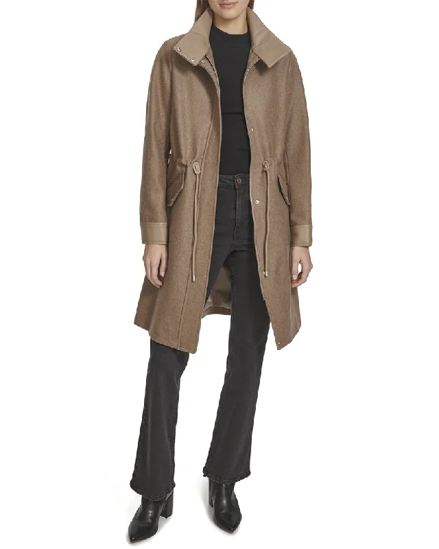 Plus size women's wool blend coats for a warm and stylish winterAndrew Marc Chesme Wool-Blend Coat Plus size women's wool blend coats for a warm and stylish winterAndrew Marc Chesme Wool-Blend Coat